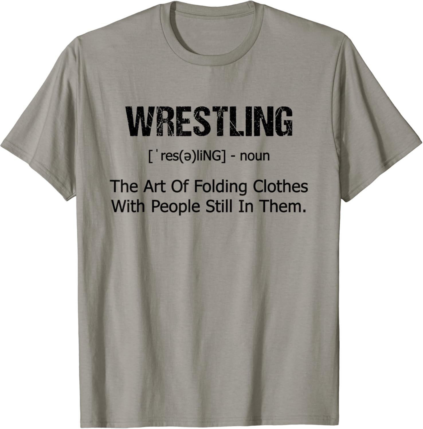 Wrestling Definition Gift Funny Saying Wrestler Wrestling T